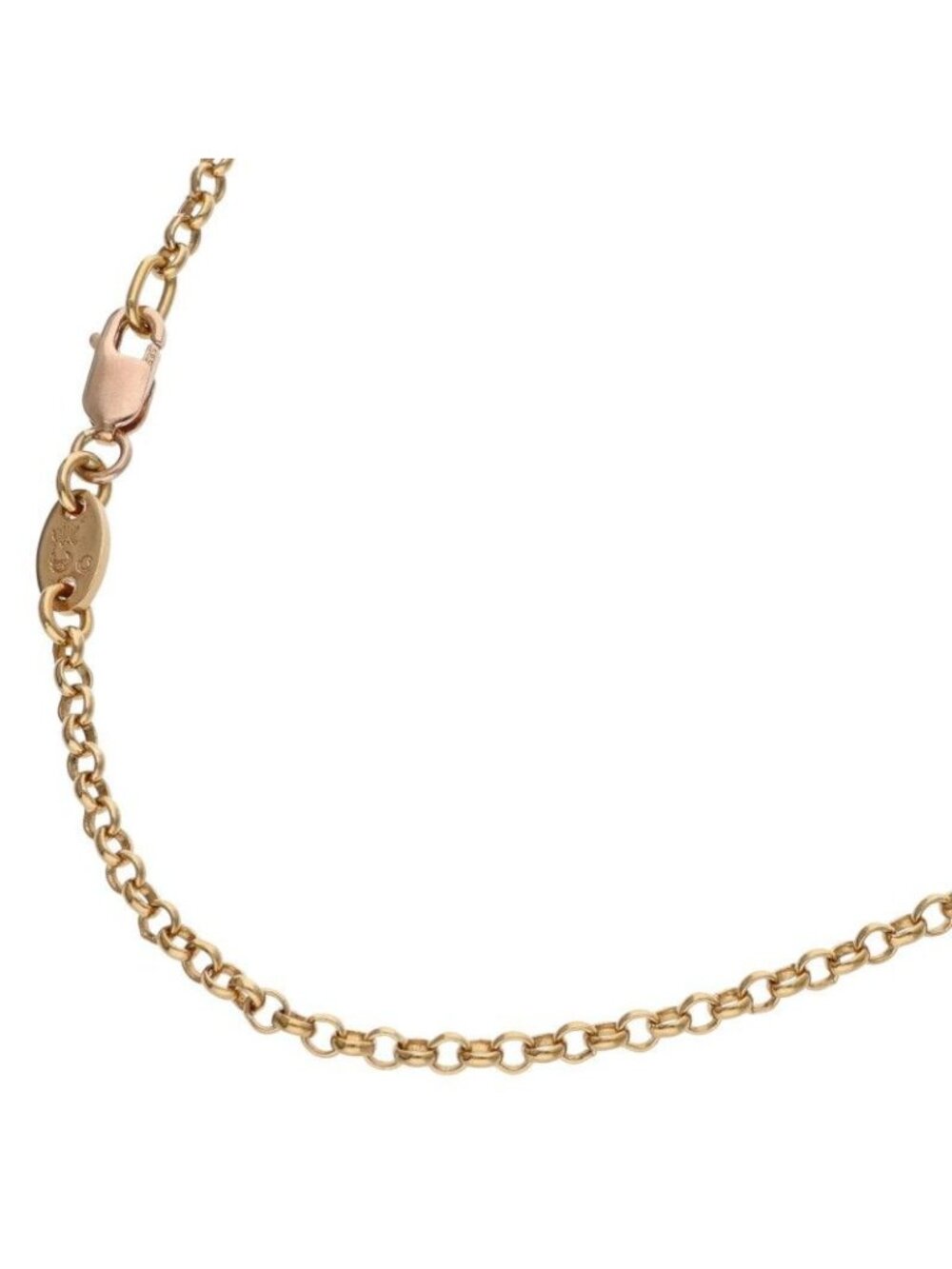 Chrome Hearts Neckchain Roll Chain Gold Necklace